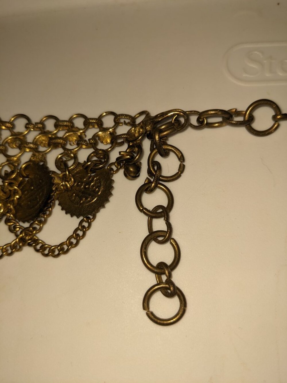 Metal Belly Dance Coin Belt OS - Picture 5 of 5